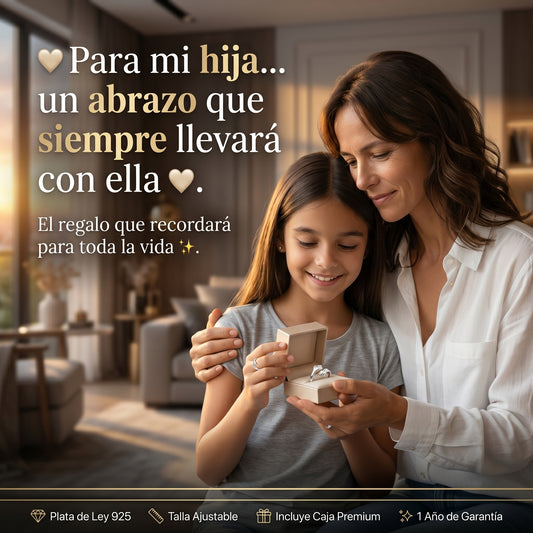 !Anillo Abrazo Eterno 50% Descuento!