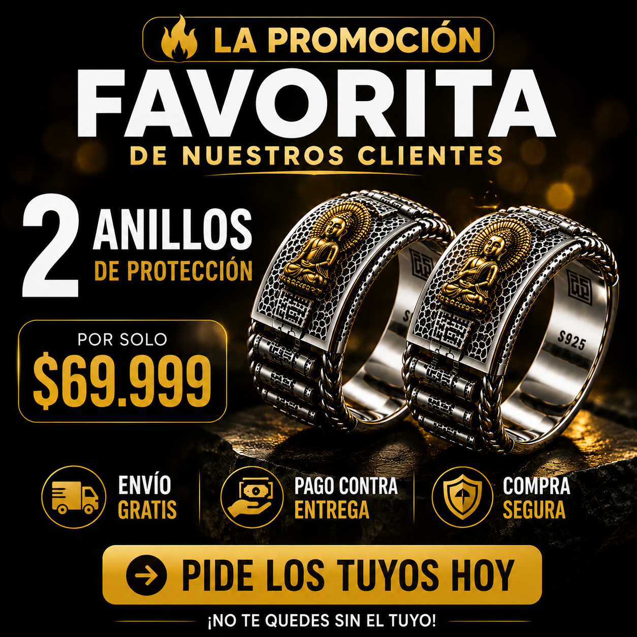 !Anillo Protección 50% Descuento!