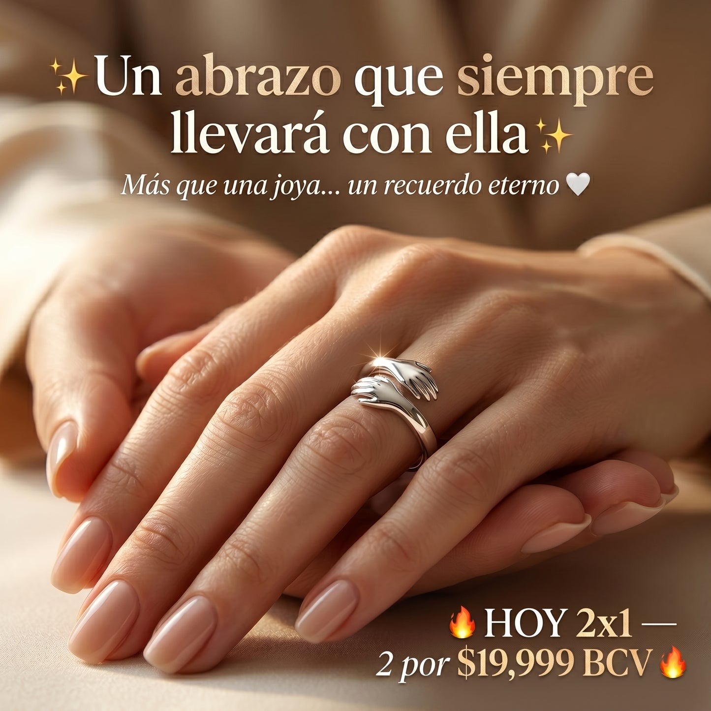 !Anillo Abrazo Eterno!